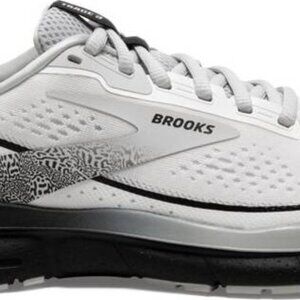 BROOKS Trace 3 Running Shoes Womens Size 9 Medium B White Oyster Black